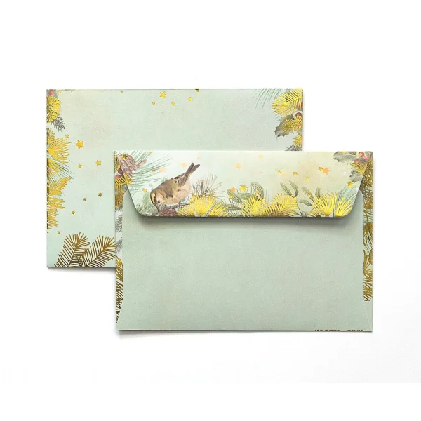 KOPERTA C6 ZŁOTE ŚWIĘTA 10SZ 120G 280294 GALERIA PAPIERU