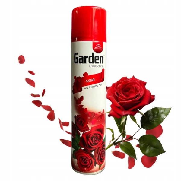 ODŚWIEŻACZ POWIETRZA SPRAY GARDEN 300ML ROSE