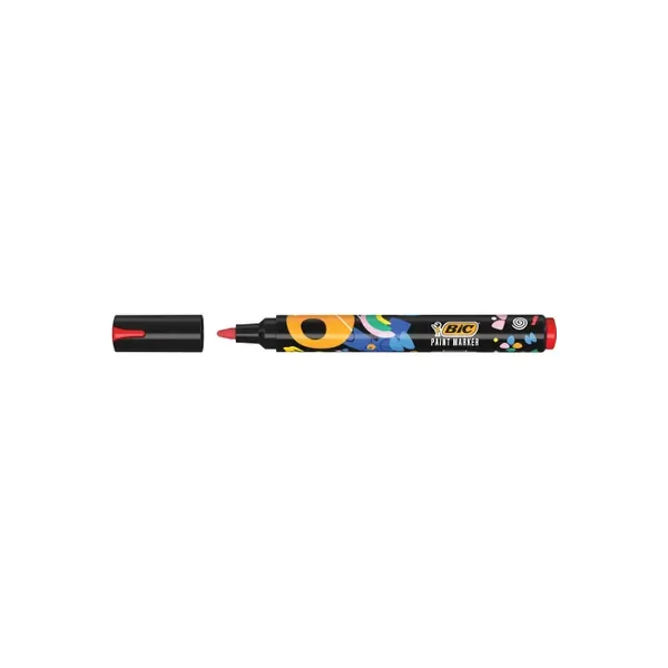 PINT MARKER OLEJOWY WATER-BASED RED BIC