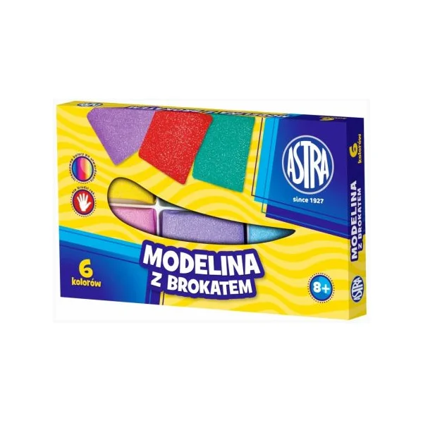 MODELINA Z BROKATEM 6 KOL ASTRA