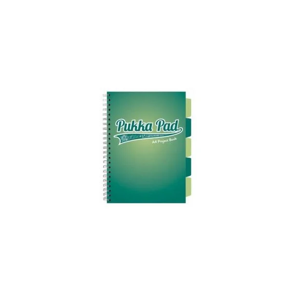 KOŁOZESZYT A4 100 # PUKKA PROJECT BOOK DARK TEAL
