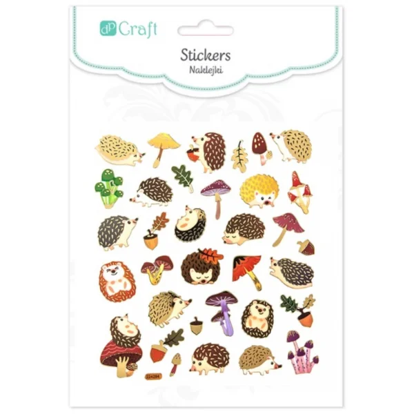 NAKLEJKI JEŻE DPNK-067 DP CRAFT HIT!!!