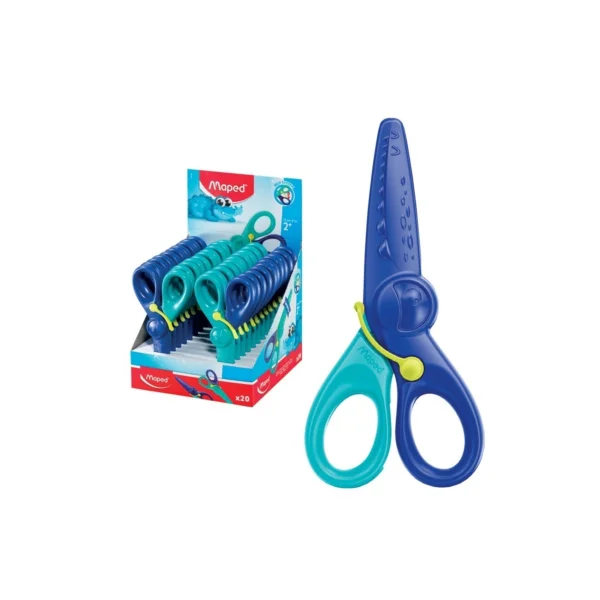 NOŻYCZKI PLASTIKOWE Z ODBOJNIKIEM 12 CM 3+ MAPED
