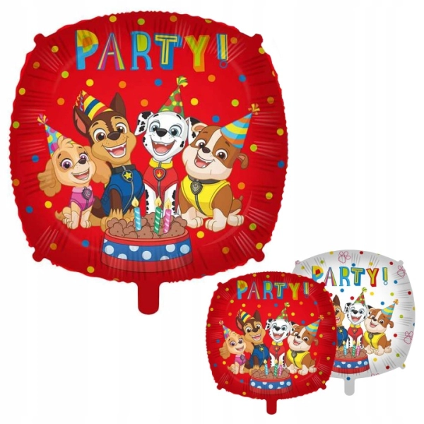 BALON FOLIOWY 18 CALI PSI PATROL PARTY PROCOS