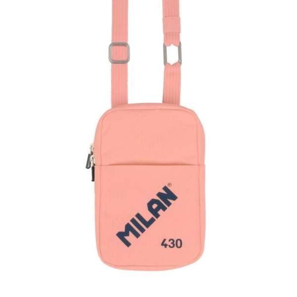 TOREBKA NA RAMIĘ MINI 430 MILAN RÓŻOWA