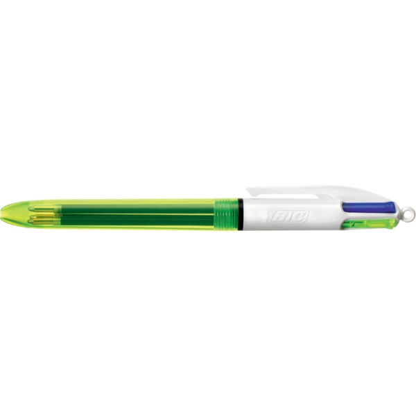 DŁUGOPIS 4 COLORS FLUO BIC