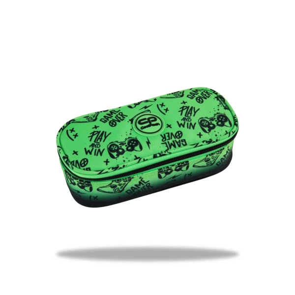PIÓRNIK CAMPUS GAME OVER GRADIENT GREEN COOLPACK