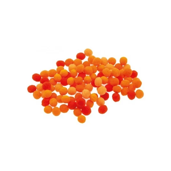 POMPONY POM32 10MM BREWIS ODCIENIE POMARAŃCZOWEGO