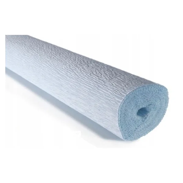 BIBUŁA KREPINA DEKORACYJNA 50CM X 2,5M 180G 559 JASNO NIEBIESKA