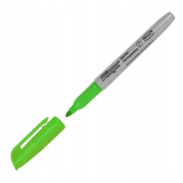 MARKER STINGER PERMANENTNY OKRĄGŁY TO-323 ZIELONY TOMA