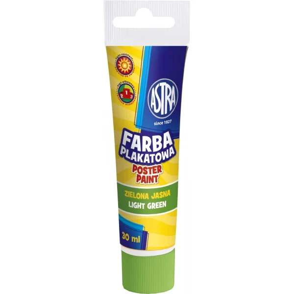 FARBA PLAKATOWA W TUBIE ASTRA ZIELONA J.