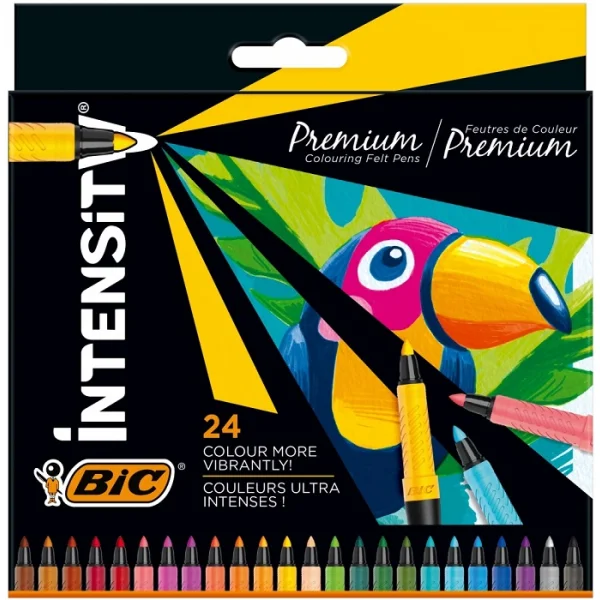 FLAMASTRY PREMIUM BIC INTENSITY FINE 24 KOL