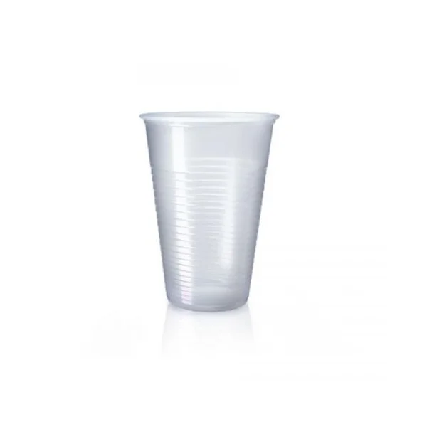 KUBEK PLASTIKOWY TRANSPARENTNY 200ML 100SZT