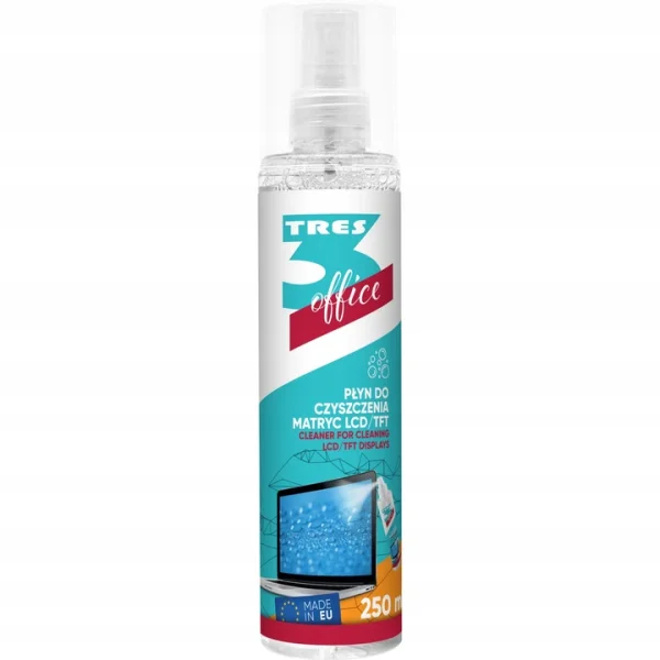 PŁYN DO CZYSZCZENIA MATRYC LCD 250ML + MICROFIBRA TRES
