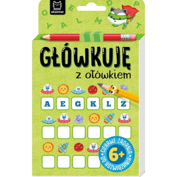 KSIĄŻECZKA GŁÓWKUJĘ Z OŁÓWKIEM ZIELONA AKSJOMAT
