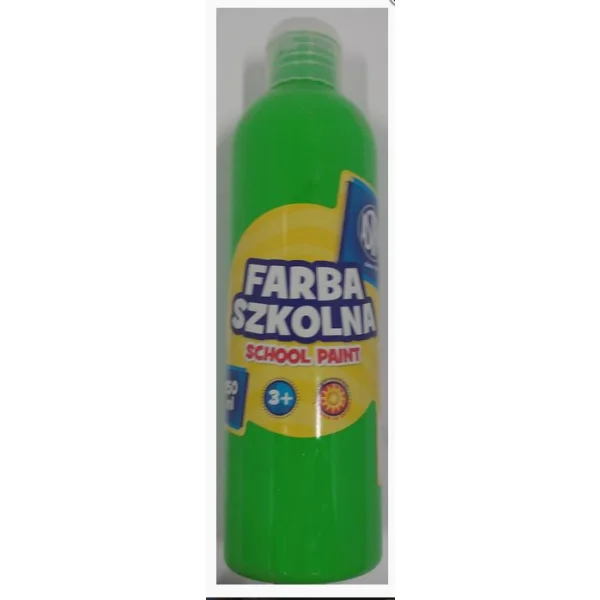 FARBA SZKOLNA ASTRA 250ML FLUO ZIELONA