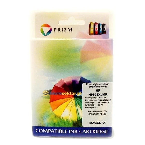 TUSZ HP HI-951XL MR MAGENTA PRISM