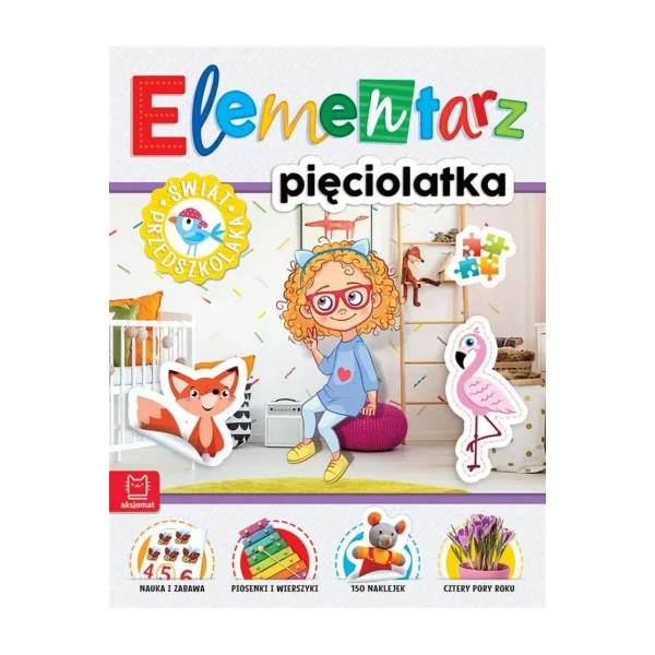 KSIĄŻECZKA ŚWIAT PRZEDSZKOLAKA ELEMENTARZ 5-LATKA AKSJOMAT