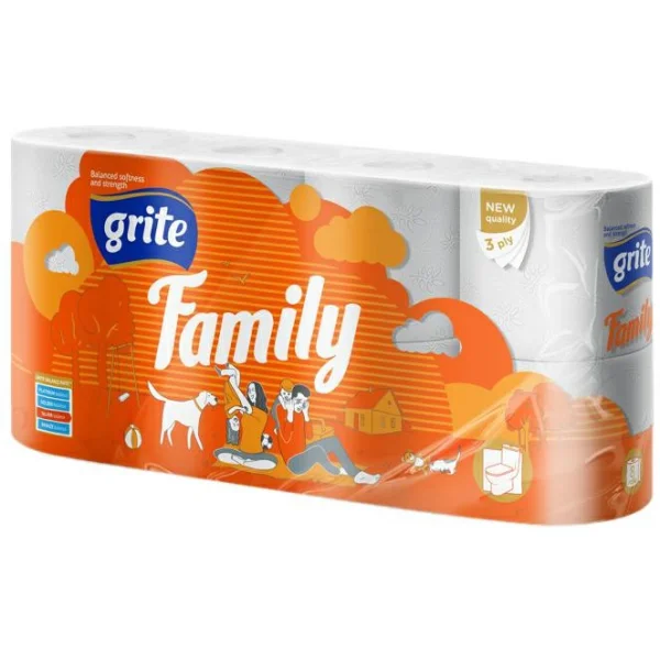 PAPIER TOALETOWY GRITE FAMILY