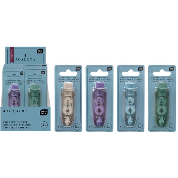 KOREKTOR W TAŚMIE MINI 5M ACADEMY INTERDUK