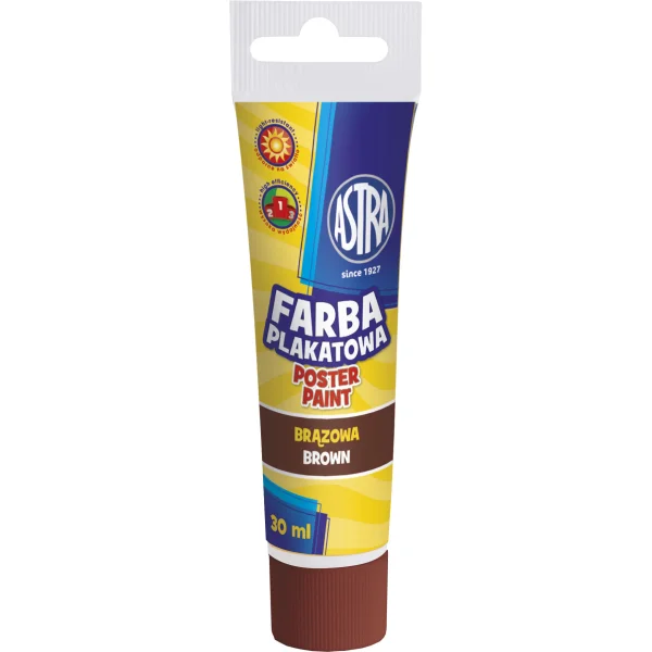 FARBA PLAKATOWA 30ML ASTRA BRĄZOWA