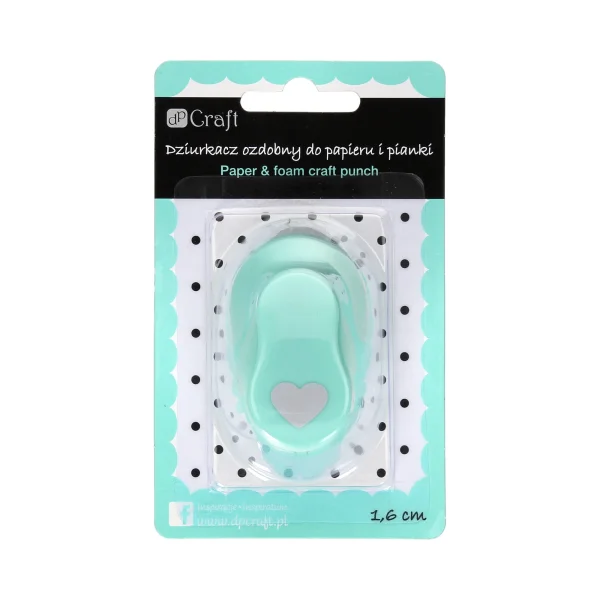 DZIURKACZ OZDOBNY 1,6 CM JCDP-105-002 DP CRAFT SERCE