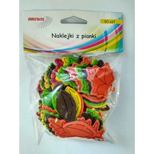 NAKLEJKI Z PIANKI LIŚCIE PVC21 BREWIS HIT!!!