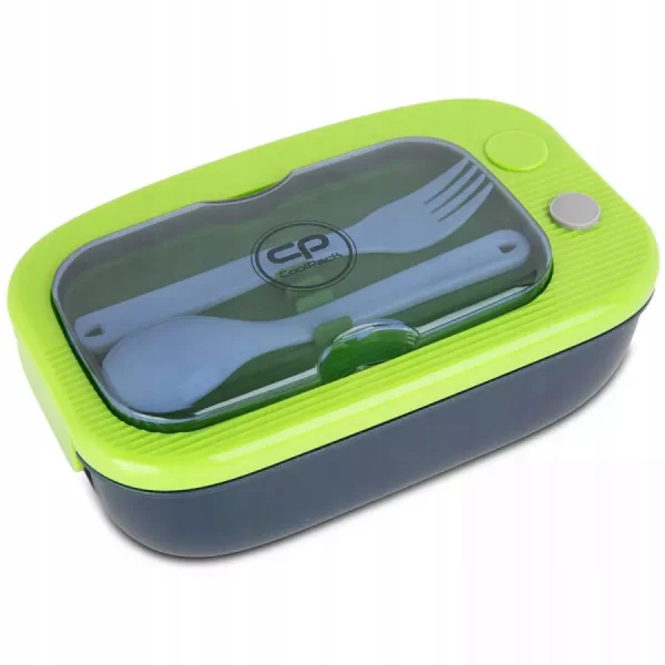 ŚNIADANIÓWKA Z PRZEGRÓDKAMI MIL BLUE/GREEN 1100ML COOLPACK