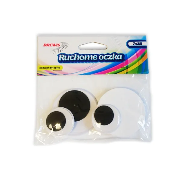 RUCHOME OCZKA SAMOPRZYLEPNE 30/50MM RO27 BREWIS