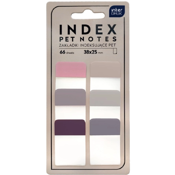 ZAKŁADKI INDEKSUJĄCE SZEROKIE PET NUDE INTERDRUK