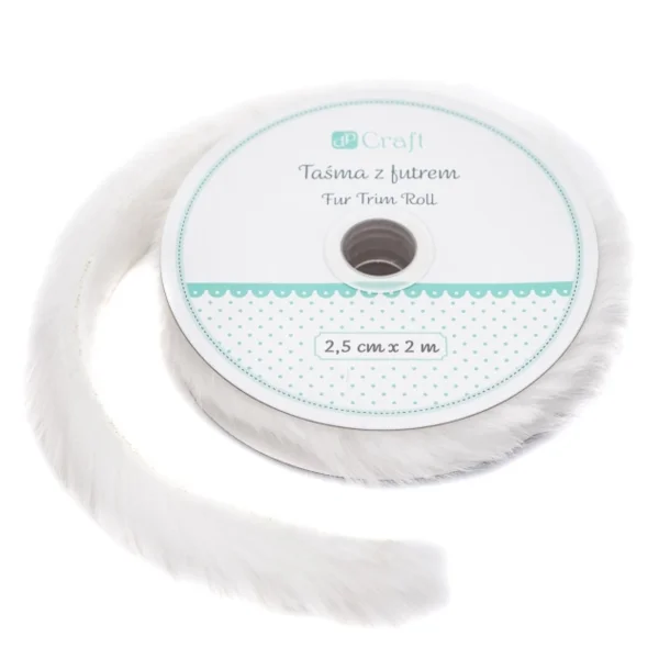 TAŚMA Z FUTERKIEM 2,5CM X 2M DP CRAFT 5907590000715