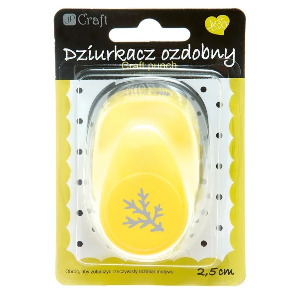 DZIURKACZ OZDOBNY 2,5CM JCDZ-110-308 GAŁĄZKA