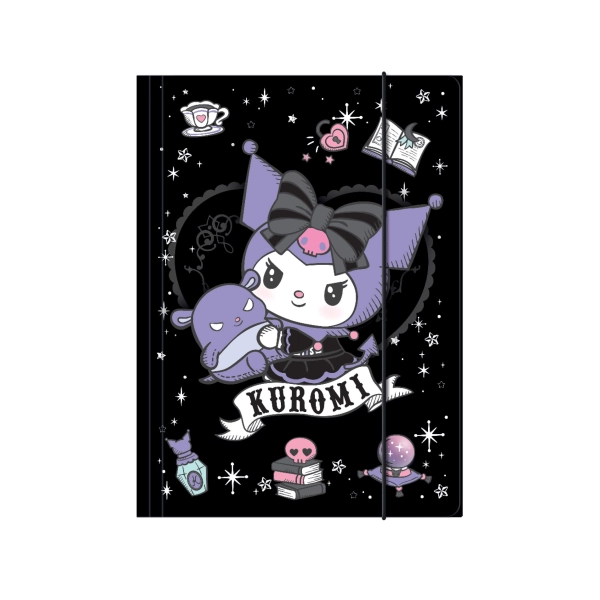 TECZKA Z GUMKĄ A4 KUROMI WZÓR 1 COOLPACK