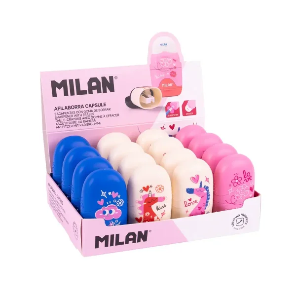 TEMPERÓWKO-GUMKA CAPSULE FLOWICORN MILAN