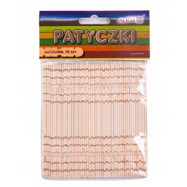 PATYCZKI KREATYWNE KONSTRUKCYJNE 50SZT PK-3397 ALIGA