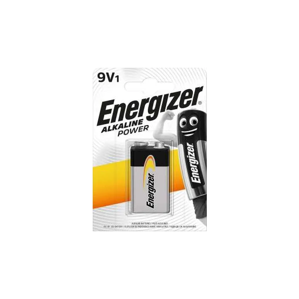 BATERIA ENERGIZER BASE 9V 6LR61 1SZT.