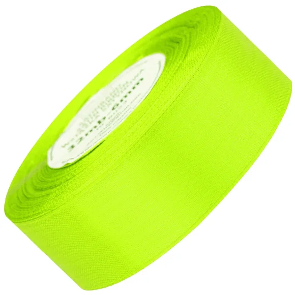 WSTĄŻKA SATYNOWA 38MM X 32M WS38-57 BREWIS ZIELONA NEONOWA