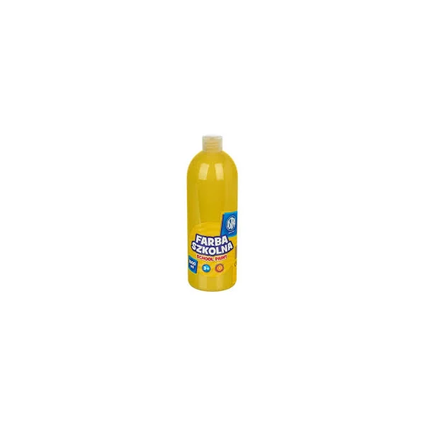 FARBA SZKOLNA 1000ML ASTRA ŻÓŁTA