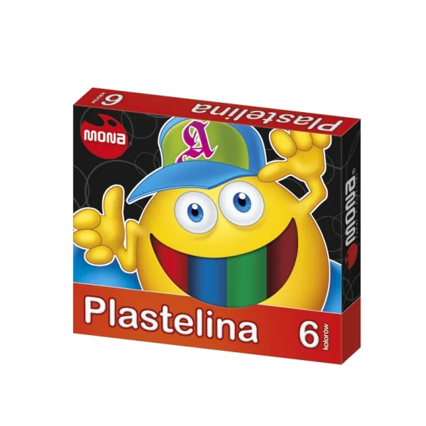 PLASTELINA 6KOL MONA MAJEWSKI