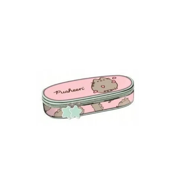PIÓRNIK SASZETKA Z KLAPKĄ PUSHEEN PINK ST.MAJEWSKI