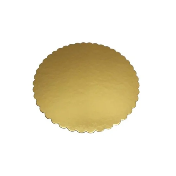 PODKŁAD POD TORT OKRĄGŁY FALA 28CM