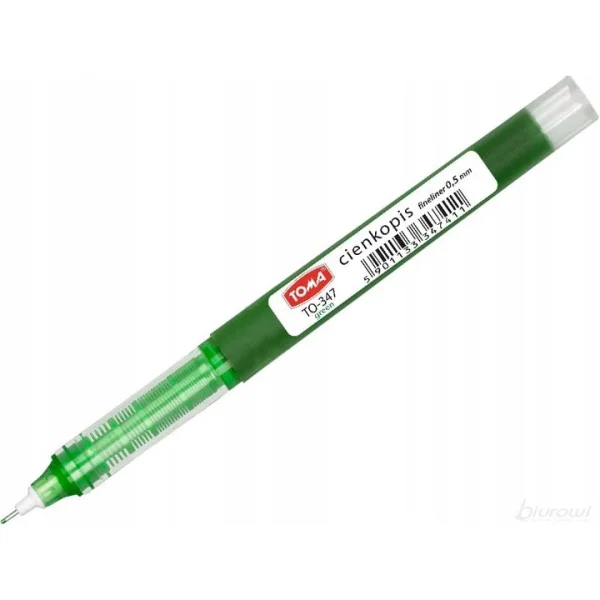 CIENKOPIS KAPILARNY F-LINER 0,5MM TO-347 TOMA ART ZIELONY