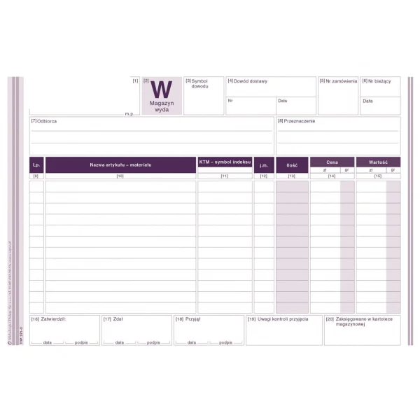 DRUK 371-3 MW MAGAZYN WYDA 5906858000412