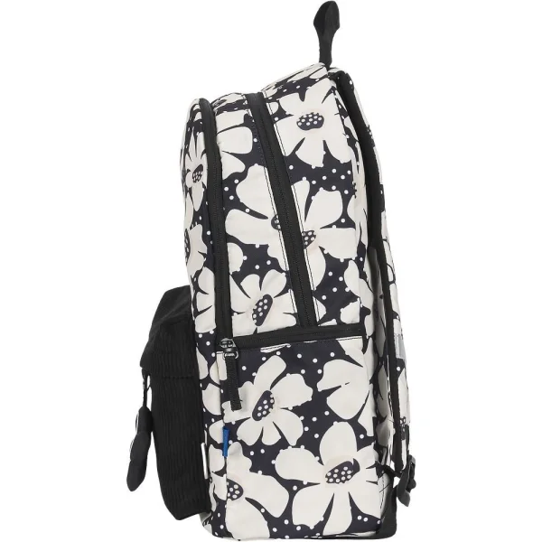 PLECAK SZKOLNY OXFORD BLOOM CZARNY