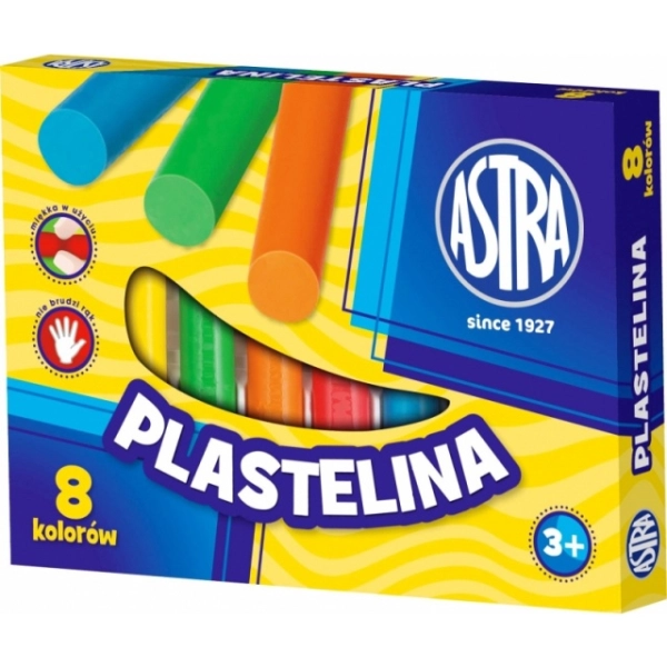 PLASTELINA 8 KOL ASTRA