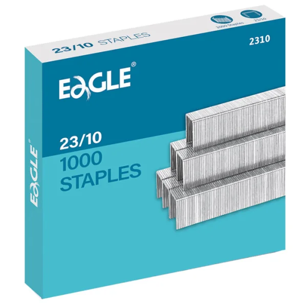 ZSZYWKI 23/10 EAGLE 1000 SZTUK ZSZYWA DO 60 KARTEK 5903364206512