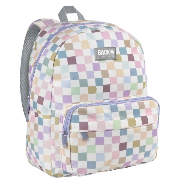 PLECAK BACKUP 8 MODEL C 01 PASTELOWA KRATKA