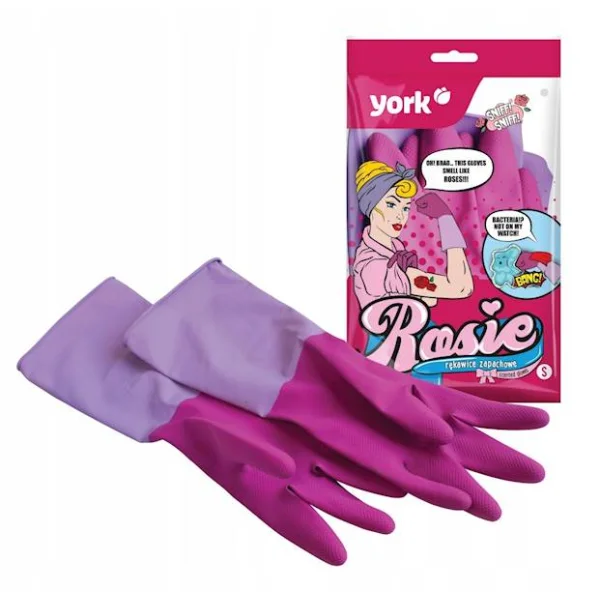 RĘKAWICE GOSPODARCZE ZAPACHOWE ROSIE M YORK