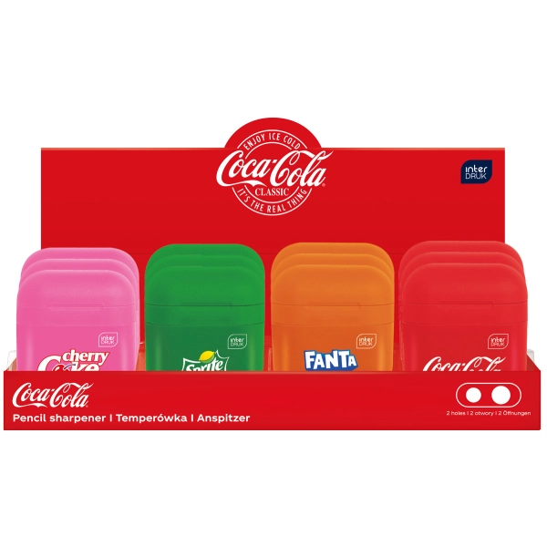 TEMPERÓWKA PODWÓJNA Z POJEMNIKIEM COCA-COLA INTERDRUK