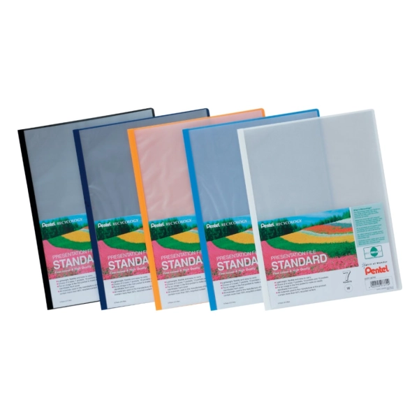 SKOROSZYT PREZENTACYJNY ŻÓŁTY STANDARD 7 KIESZENI DCP1407G PENTEL